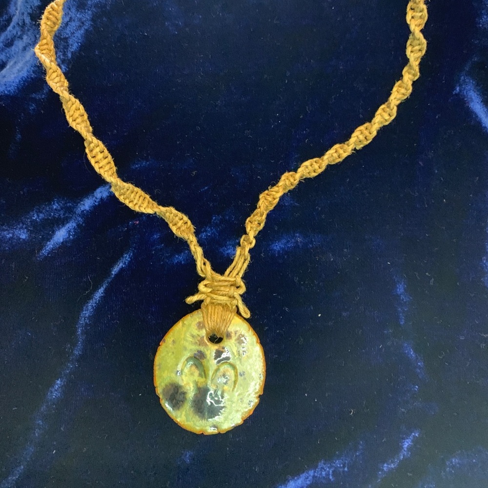Fiber Corded Necklace